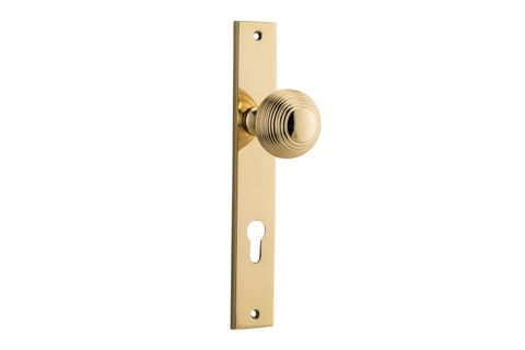 Iver Guildford Knob Rectangle Euro Plate Furniture Kit