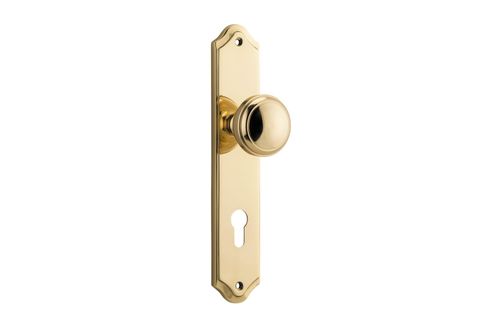 Iver Paddington Knob Shouldered Euro Plate Furniture Kit