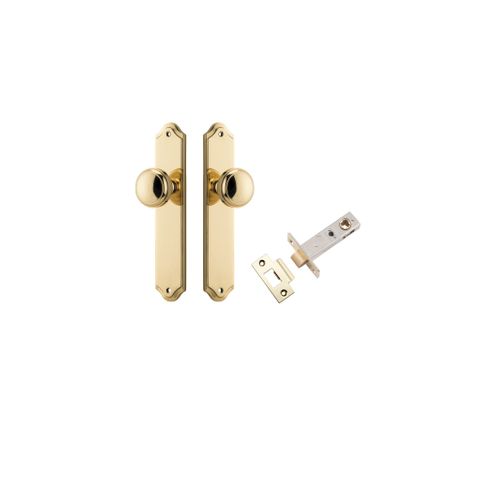 Iver Paddington Knob Shouldered Plate Furniture Passage Kit W/ Latch