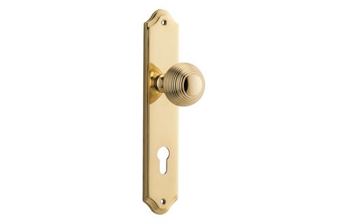 Iver Guildford Knob Shouldered Euro Plate Furniture Kit