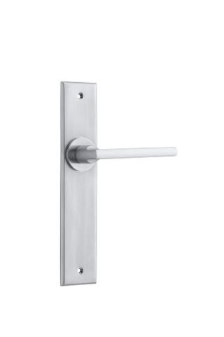 Baltimore TRA12282 Chamfered Latch Brushed Chrome H240xw50xp55mm