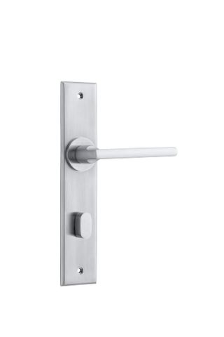 Baltimore TRA12282P85 Chamfered Privacy Brushed Chrome 85mm H240XW50XP55