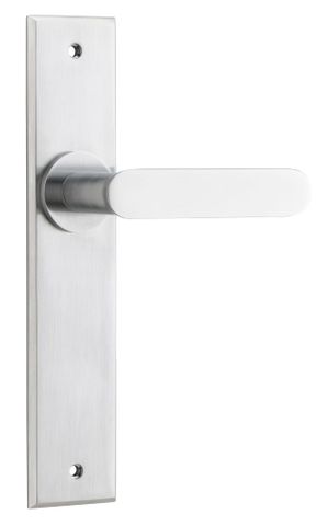 Iver TRA12284 Door Lever Bronte Chamfered Latch Brushed Chrome