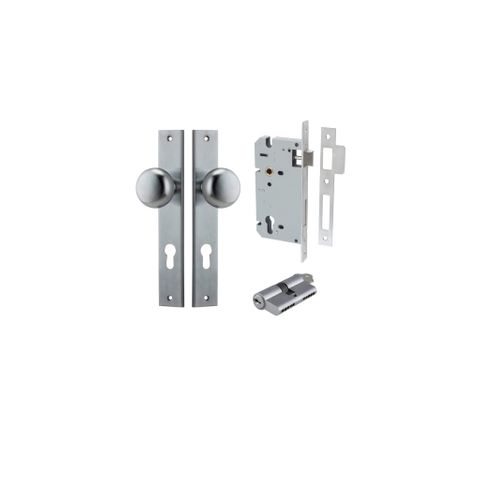 Door TRA12322KENTR60KK Knob Cmbrg Rectg Euro BC CTC85 H240XW38XP67 Entr Kit