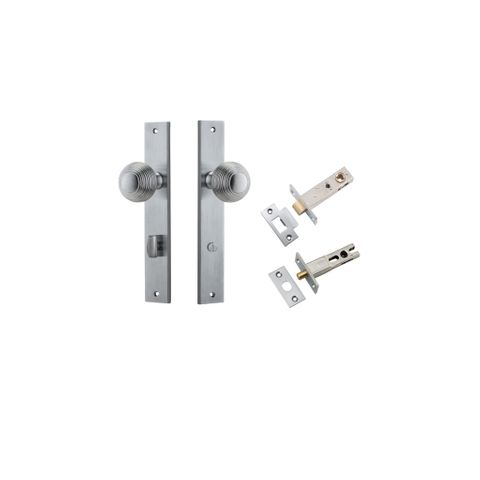 Dr TRA12324KPRIV60 Knob Gldfd Rect Priv BC CTC85 H240XW38XP60 Inblt Prv Kit