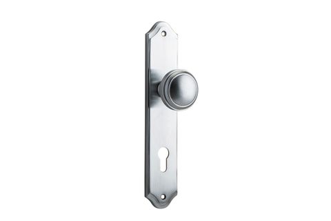 Dr TRA12326E85 Knob Paddington Shouldered Euro BC Ctc85mm H240xw50xp68mm