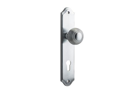 Dr TRA12330E85 Knob Guildford Shouldered Euro BC Ctc85mm H240xw50xp60mm