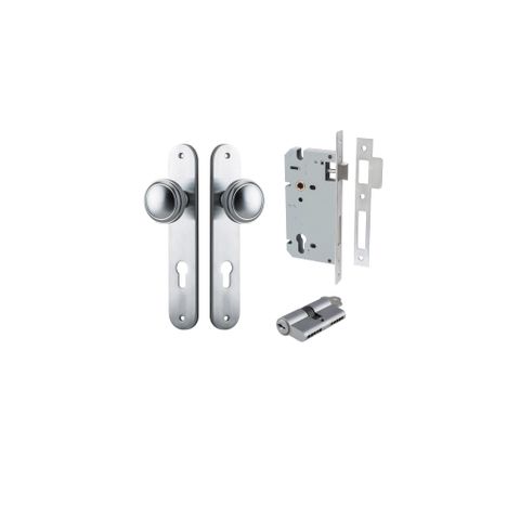 Door TRA12332KENTR60KK Knob Paddington Ovl Euro BC CTC85 H240XW40XP68 Entr Kit