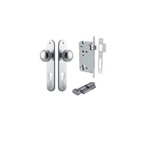 Door TRA12332KENTR60KT Knob Paddington Ovl Euro BC CTC85 H240XW40XP68 Entr Kit