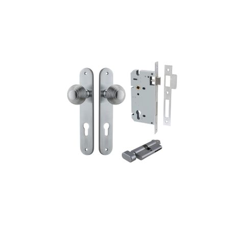 Door TRA12336KENTR60KT Knob Guildford Oval Euro BC CTC85 H240XW40XP60 Entr Kit