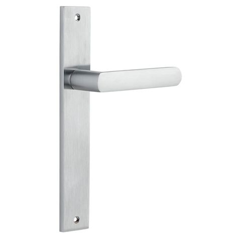 Door TRA12360 Lever Osaka Rectangular Latch Pr BC H240xw38xp55mm