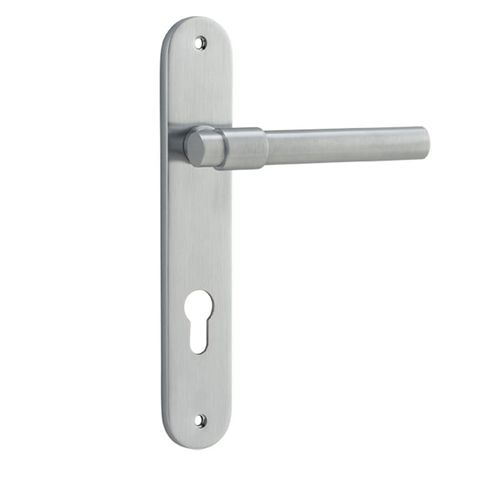 Door TRA12400E85 Lever Helsinki Oval Euro Pr BC Ctc85mm H240xw40xp44mm