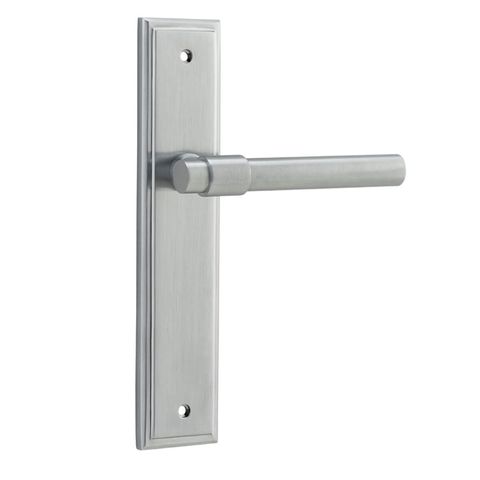 Door TRA12402 Lever Helsinki Stepped Latch Pr BC H237xw50xp44mm