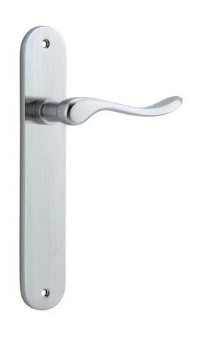 Door TRA12424 Lever Stirling Oval Latch Pr BC H240xw40xp64mm