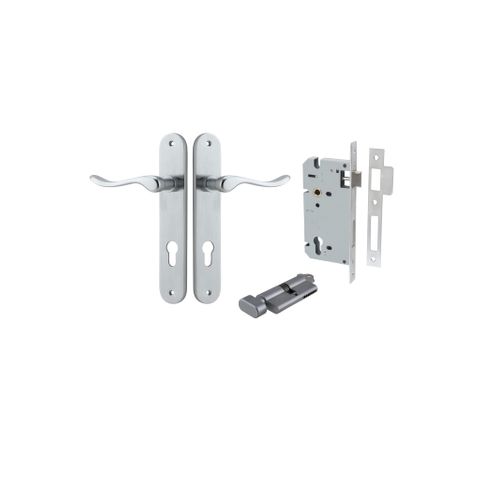 Door TRA12424KENTR60KT Lvr Strlg Ovl Euro Pair BC CTC85 H240XW40XP64 Entr Kit
