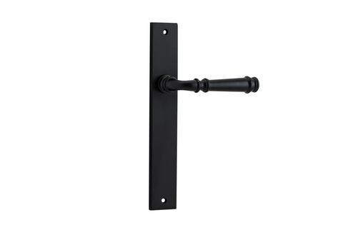 Door TRA12706 Lever Verona Rectangular Latch Mb H240xw38xp59mm