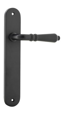 Dr TRA12724 Lvr Srlt Oval Latch Mb H230xw40xp55mm