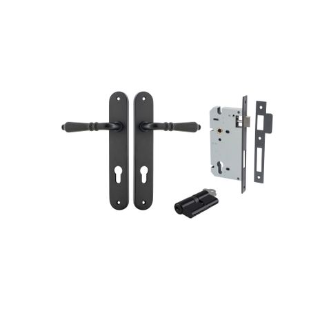 Door TRA12724KENTR60KK Lever Sarlat Oval Euro Mb CTC85 H240XW40XP55 Entr Kit