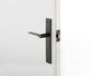 Door TRA12754 Lever Como Rectangular Latch Matt Black H240xw38xp59mm
