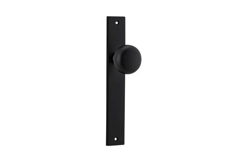Door TRA12822 Knob Cambridge Rectangular Latch Mb H240xw38xp67mm