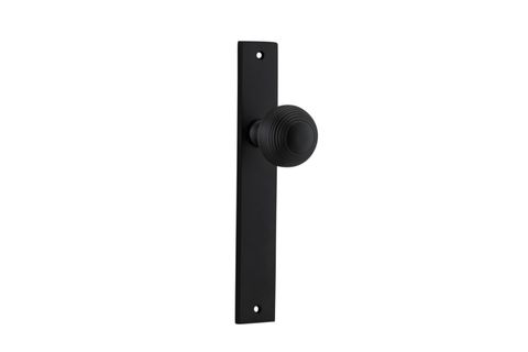 Door TRA12824 Knob Guildford Rectangular Latch Mb H240xw38xp60mm