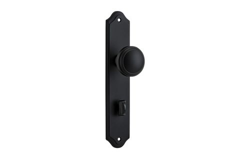 Dr TRA12826P85 Knob Paddington Shouldered Priv Mb Ctc85mm H240xw50xp68mm