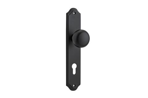 Dr TRA12828E85 Knob Cambridge Shouldered Euro Mb Ctc85mm H240xw50xp67mm