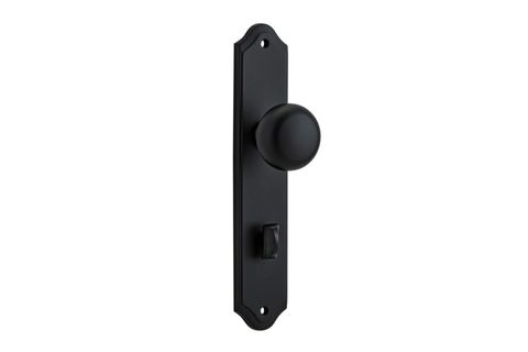 Dr TRA12828P85 Knob Cambridge Shouldered Priv Mb Ctc85mm H240xw50xp67mm