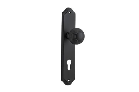 Dr TRA12830E85 Knob Guildford Shouldered Euro Mb Ctc85mm H240xw50xp60mm
