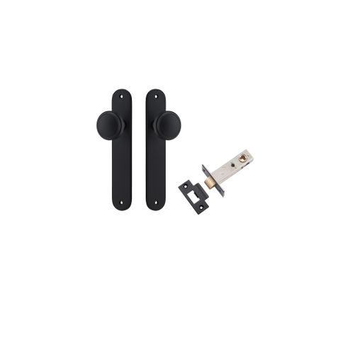 Dr TRA12832KPASS60 Knob Paddtn Ovl Lch Mb H240XW40XP68 Passage Kit