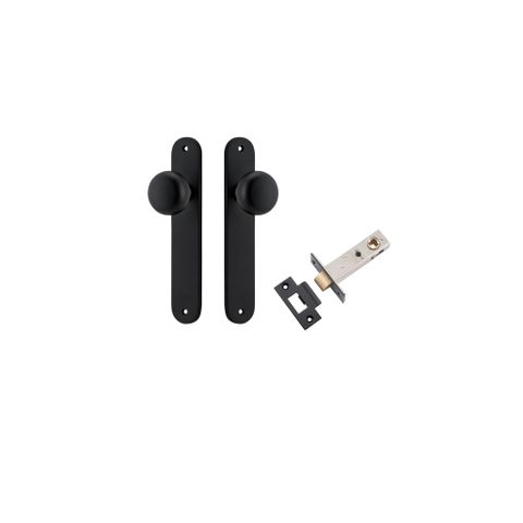 Dr TRA12834KPASS60 Knob Cmbrg Ovl Lch Mb H240XW40XP67 Passage Kit