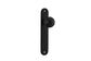 Door TRA12836 Knob Guildford Oval Latch Matt Black H240xw40xp60mm