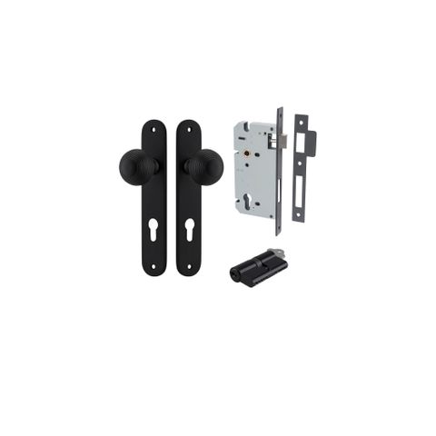 Door TRA12836KENTR60KK Knob Guildford Oval Euro Mb CTC85 H240XW40XP60 Entr Kit