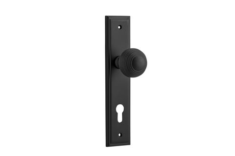 Door TRA12842E85 Knob Guildford Stepped Euro Mb Ctc85mm H240xw50xp60mm