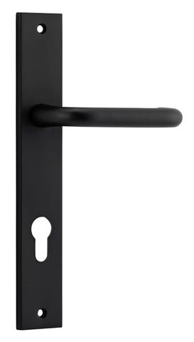 Door TRA12844E85 Lever Oslo Rectangular Euro Mb Ctc85mm H240xw38xp57mm