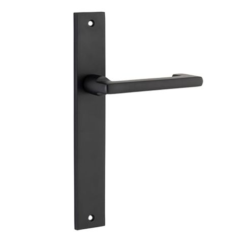 Door TRA12848 Lever Baltimore Return Rect Latch Pr Mb H240xw38xp58mm