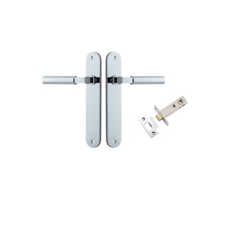 Door TRA11766KPASS60 Lever Berlin Oval Polished Chrome L120xp57mm BPH240XW40