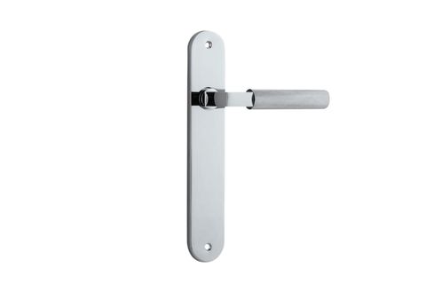 Door TRA11768 Lever Brunswick Oval Latch Polished Chrome H237XW40XP60