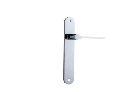 Door TRA11770 Lever Como Oval Latch Polished Chrome H240xw40xp59mm