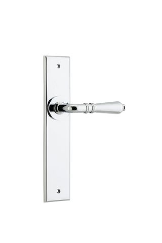 Iver TRA11780 Door Lever Sarlat Chamfered Latch Polished Chrome
