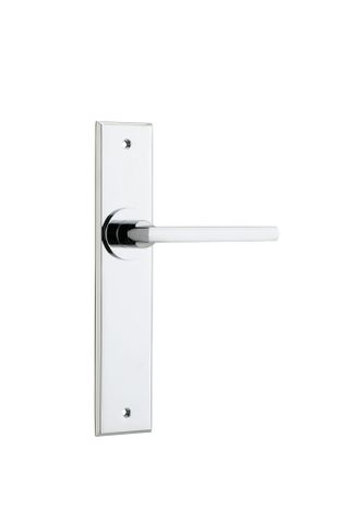Iver TRA11782 Door Lever Baltimore Chamfered Latch Polished Chrome