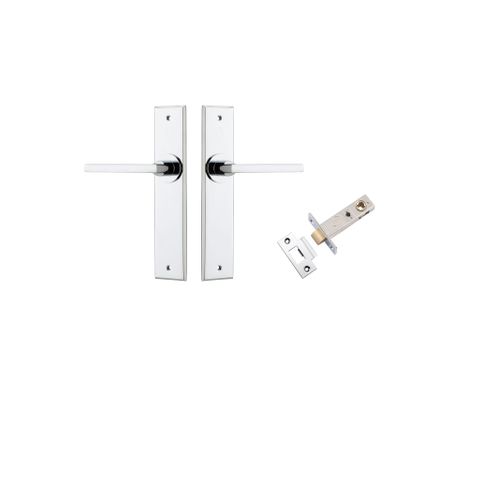 Door TRA11782KPASS60 Lever Baltimore Chamfered Polished Chrome L118xp56mm