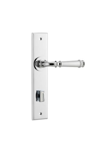 Door TRA11786P85 Lever Verona Chamfered Priv Pc Ctc85mm H240xw50xp59mm