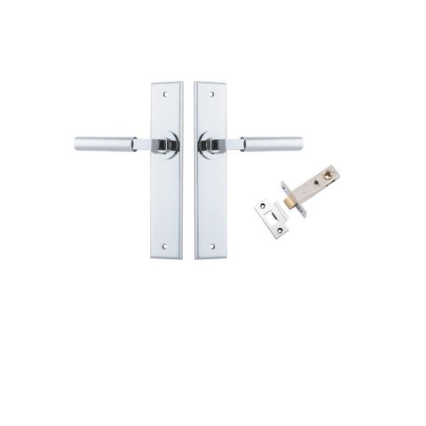 Iver TRA11794KPASS60 Door Lever Berlin Chamfered Polished Chrome L120xp59mm