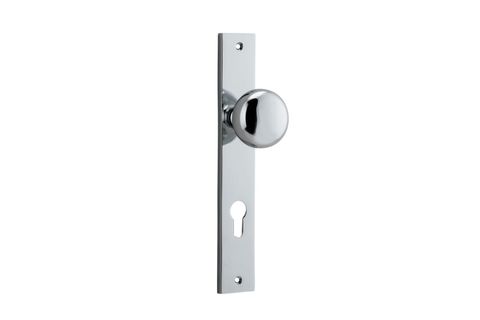 Door TRA11822E85 Knob Cambridge Rect Euro Pc Ctc85mm H240xw38xp67mm