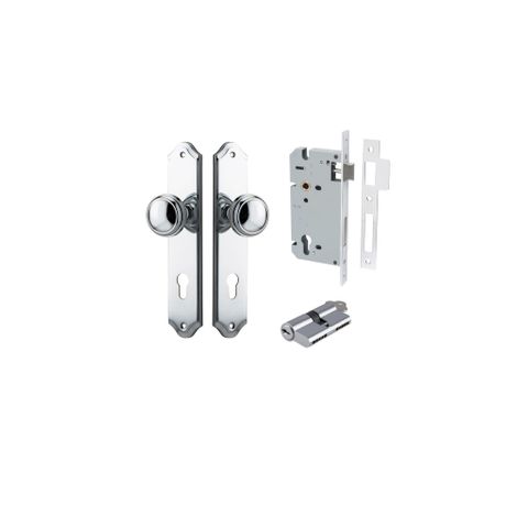 Dr TRA11826KENTR60KK Knob Pdgton Shdred Euro Pol Chr H240XW50XP68 Ent Kit