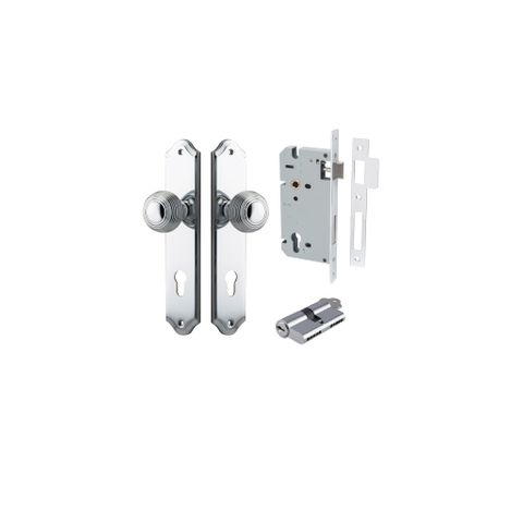 Dr TRA11830KENTR60KK Knob Glfrd Shdred Euro Pol Chr H240XW50XP60 Ent Kit