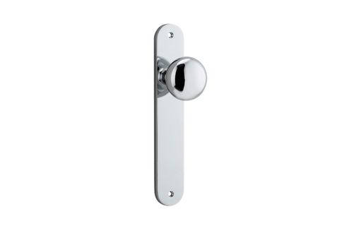 Door TRA11834 Knob Cambridge Oval Latch Pc H240xw40xp67mm