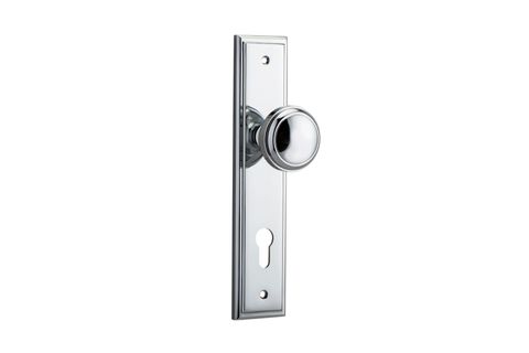 Door TRA11838E85 Knob Paddington Stepped Euro Pc Ctc85mm H240xw50xp68mm