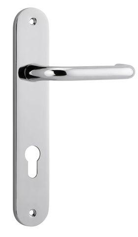 Door TRA11846E85 Lever Oslo Oval Euro Pc Ctc85mm H240xw40xp57mm